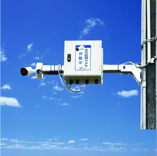 電柱設置型カメラが防災・減災に貢献！電柱が地域の安全を見守ります。
